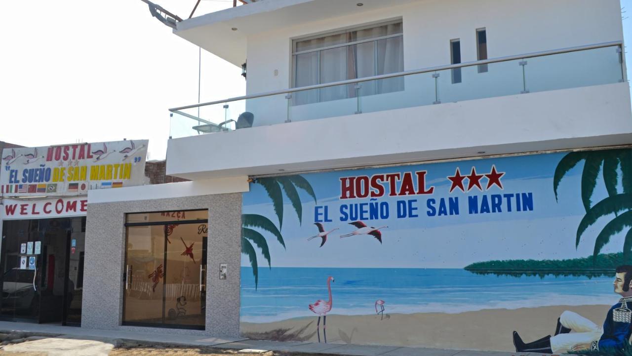 Hostal El Sueno De San Martin Paracas Exterior photo